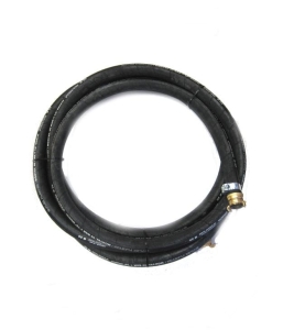 Wąż roboczy fi25 6 mb. Zakuty 40 BAR geka dociskowa 1"+geka dociskowa 1"