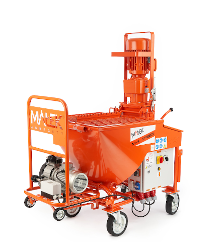 Agregat tynkarski Małek M-4 MAX 400V SPEED – widok ogólny
