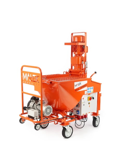 Agregat tynkarski Małek M-4 MAX 400V SPEED – układ roboczy