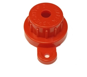 Dysza poliuretanowa (kapa) czerwona Małek oryginał fi 12