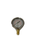 Manometr 0-60 BAR 1/4" (glicerynowy) bez osłony fi 63mm wyprowadzenie dolne