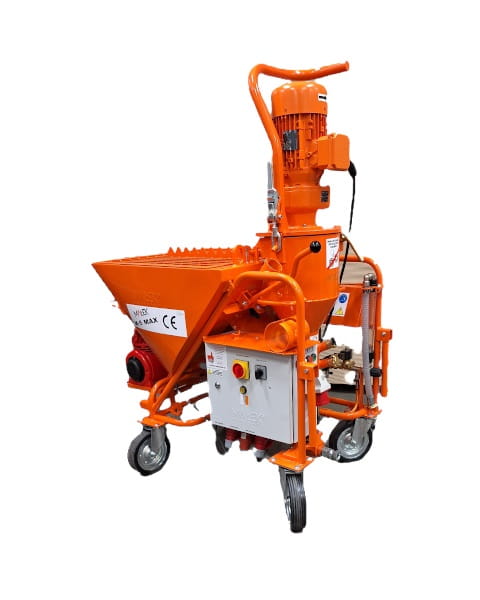 Agregat tynkarski Małek M-5 MAX 400V – elementy systemu modułowego