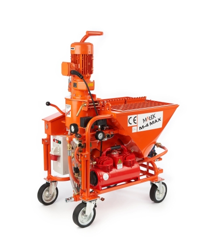 Agregat tynkarski Małek M4 MAX – widok ogólny urządzenia